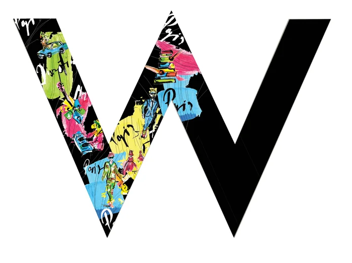 W Hotel Paris 3D illustrative installation