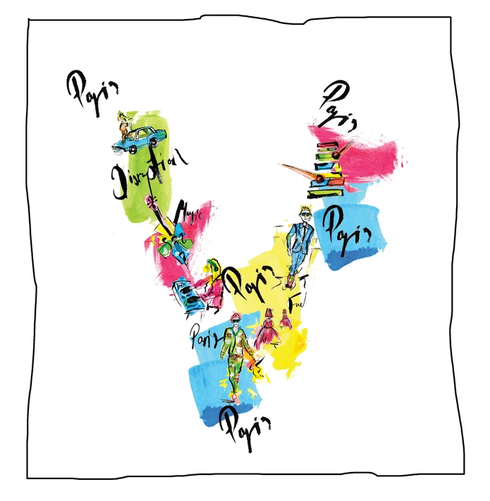 W Hotel Paris installation detail view