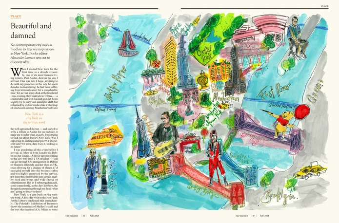 Beautiful and Damned second illustration continuing the series narrative