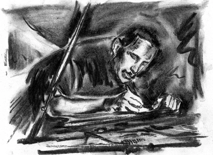 Jazz Genius Cut Short main illustration featuring musical themes and portrait elements