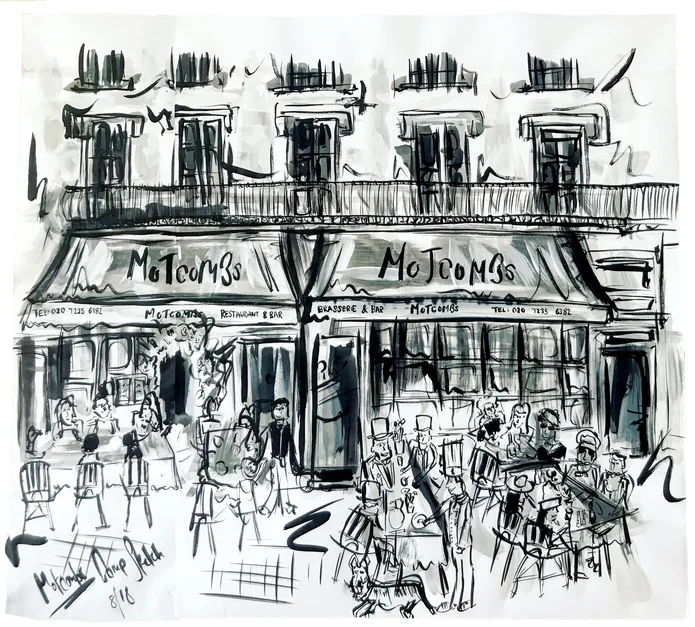 Motcombs London brand storytelling design