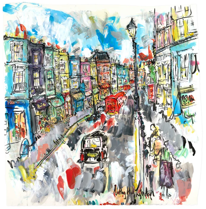 The Hamptons Collection second illustration continuing the luxury lifestyle theme